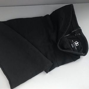 Paula Cahen D’Anvers Stretchy Ribbed Bodycon Mini Party Dress XS Argentina Black